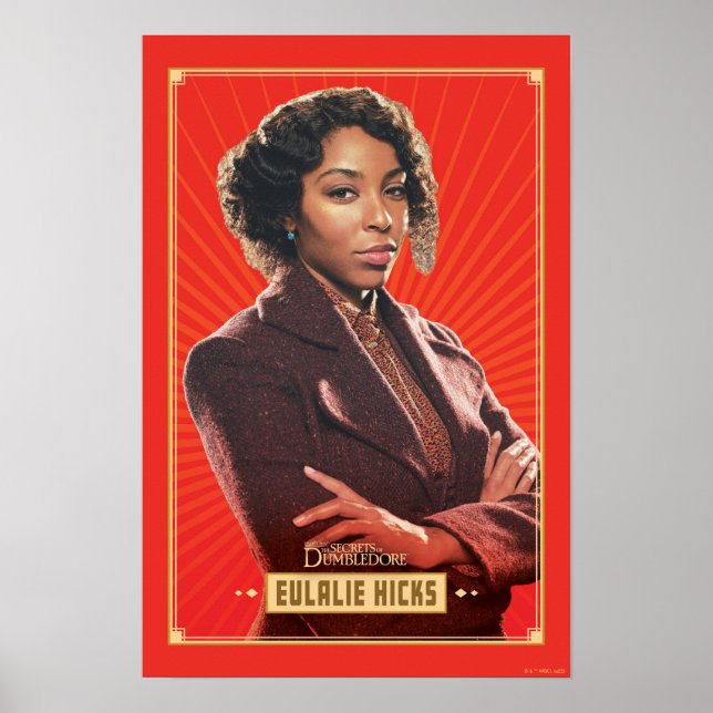 Eulalie Hicks Character Graphic Poster (Framsidan)