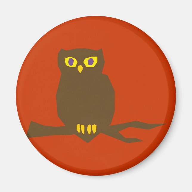 Eule owl magnet (Framsidan)