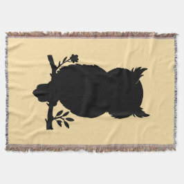 Eule - Scherenschnitt Filt