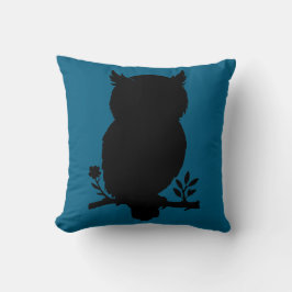 Eule - Scherenschnitt Kudde