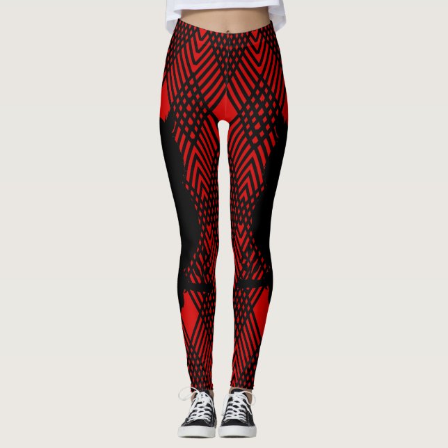 Eule - Scherenschnitt Leggings (Framsida)