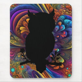 Eule - Scherenschnitt Musmatta