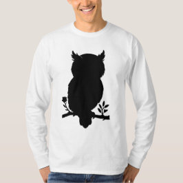 Eule - Scherenschnitt T Shirt