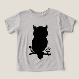 Eule - Scherenschnitt T Shirt