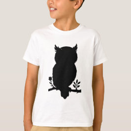 Eule - Scherenschnitt T Shirt