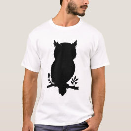 Eule - Scherenschnitt T Shirt