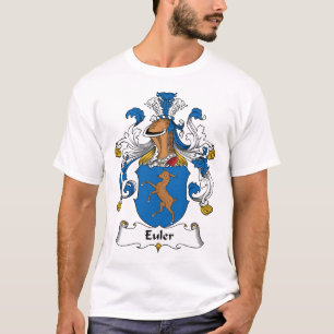 Euler familjvapensköld tee shirt