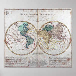 Euler World Map Poster