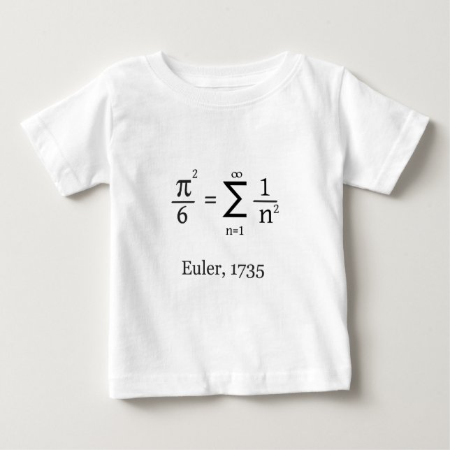 Eulers formel för Pi T-shirt (Framsida)