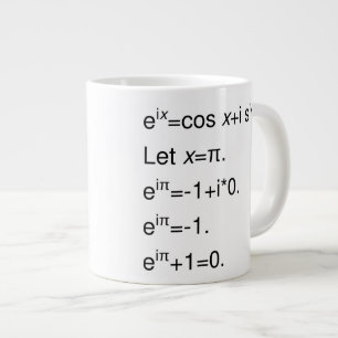 Eulers formel, Härledning av identitet Jumbo Mugg