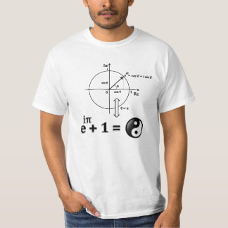 Eulers formel & identitet t shirt