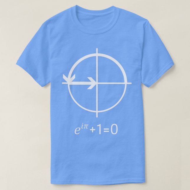 Eulers-identitet 1 t shirt (Design framsida)