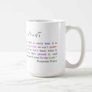 Eulers identitet kaffemugg