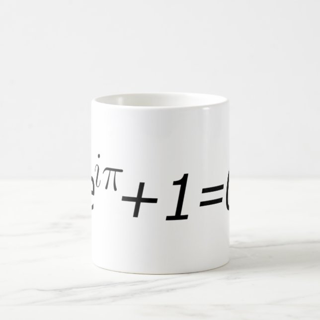 Eulers identitet kaffemugg (Center)