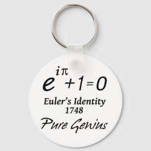 Eulers identitet nyckelring