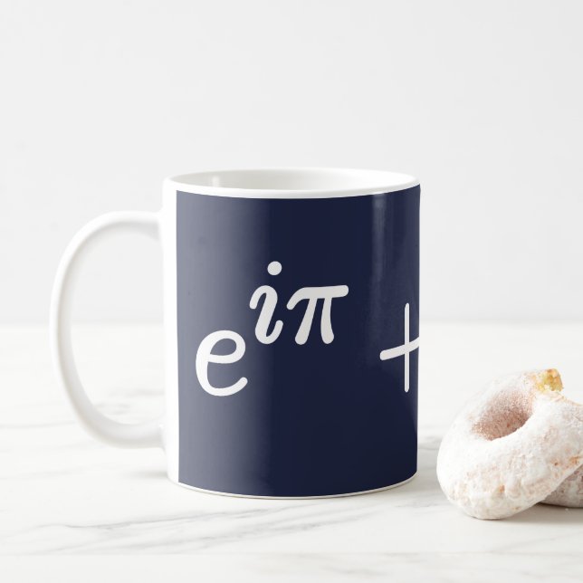 Eulers identitetsekvation Vetenskaplig matematisk  Kaffemugg (Med munk)