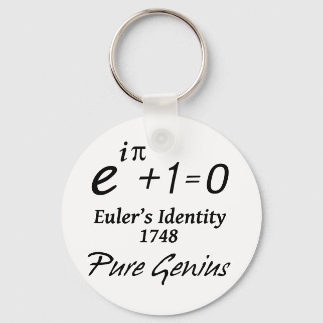 Euler's Identity Nyckelring (Framsida)