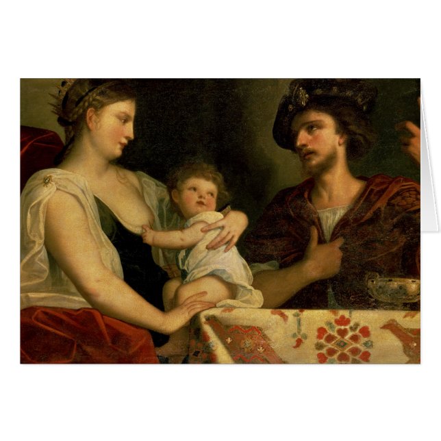 Eumenes och Roxana Hälsningskort (Framsidan Horizontal)