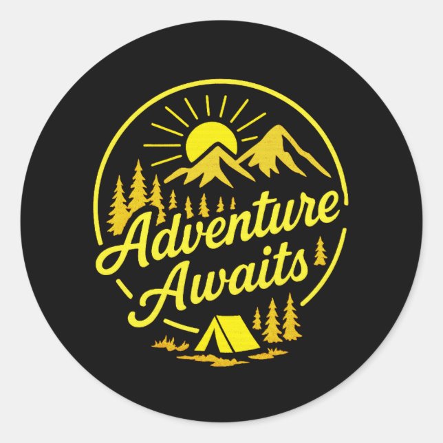 Eunice Runt Klistermärke (Framsida)