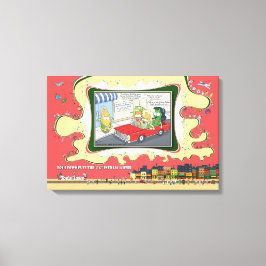 Eunuckkorn | Grattis på singellivet 24x16 Canvastryck