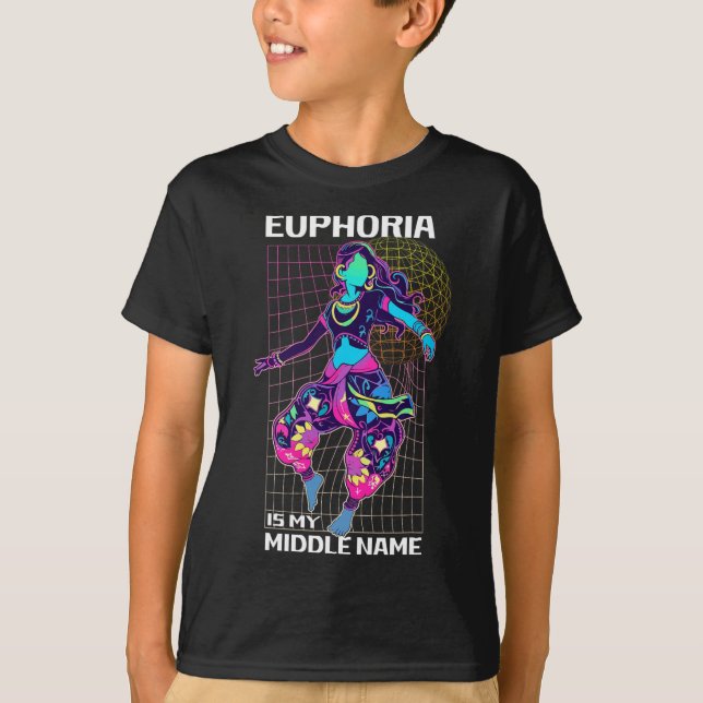 Eupfori är min Mittet-Namn-energi T Shirt (Framsida)