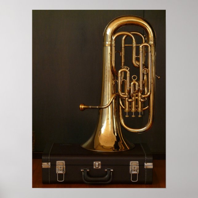 Euphonium brasmusik poster (Framsidan)