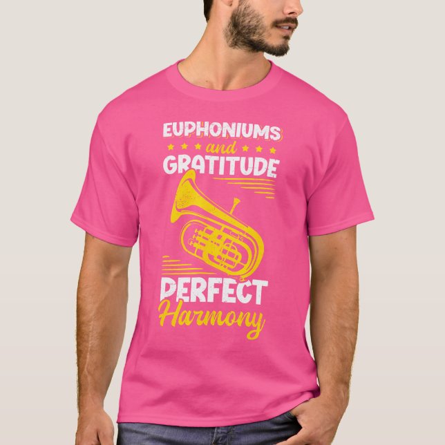 Euphonium Brass Euphoniumist Euphonium Brass Orche T Shirt (Framsida)