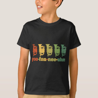 Euphonium Brass Horn High School Marching Band Jaz T Shirt