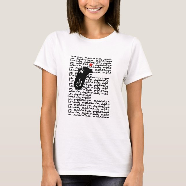 Euphonium Brev E T Shirt (Framsida)
