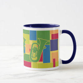 Euphonium Colorblocks Mugg