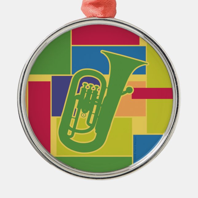 Euphonium Colorblocks Ornament (Framsidan)