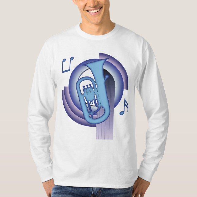 Euphonium Deco2 T Shirt (Framsida)