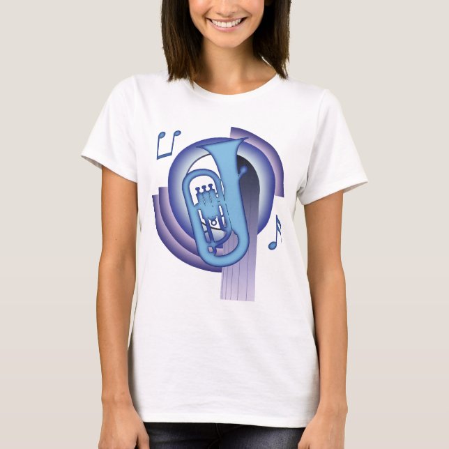 Euphonium Deco2 T-shirt (Framsida)