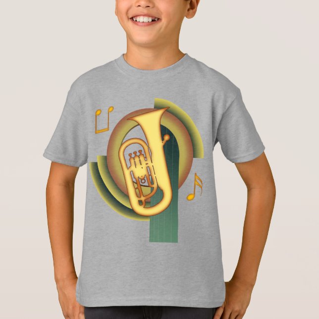 Euphonium Deco Tee Shirt (Framsida)