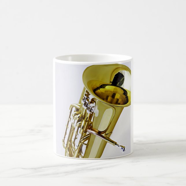 Euphonium- eller barytonkaffemugg kaffemugg (Center)