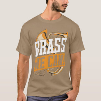 Euphonium Euphoniumist Messing Vi Kan vänner T Shirt