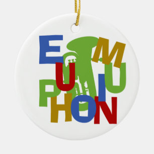 Euphonium Julgransprydnad Keramik