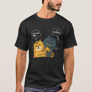 Euphonium Katt Slår Euphoniumist T Shirt