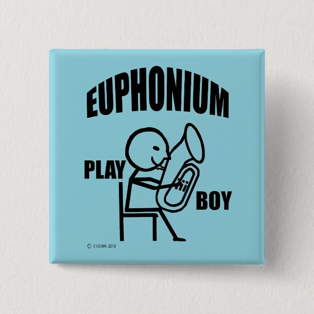 Euphonium Play Boy Knapp (Framsida)