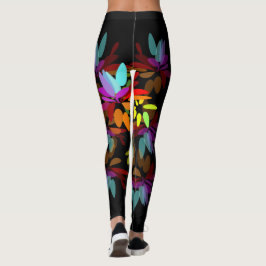 Euphoric Petals för Moder Hippieregnbåge Leggings