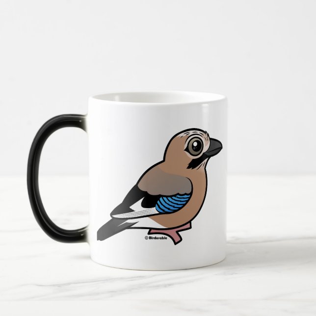 Eurasian Jay Magisk Mugg (Vänster)