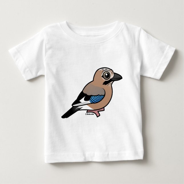 Eurasian Jay Tee Shirt (Framsida)