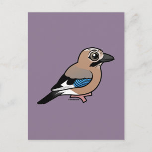 Eurasian Jay Vykort