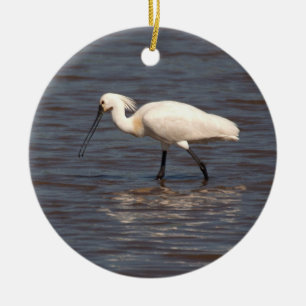 Eurasian Spoonbill Julgransprydnad Keramik