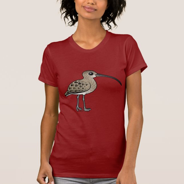 EurasianCurlew Tee Shirt (Framsida)