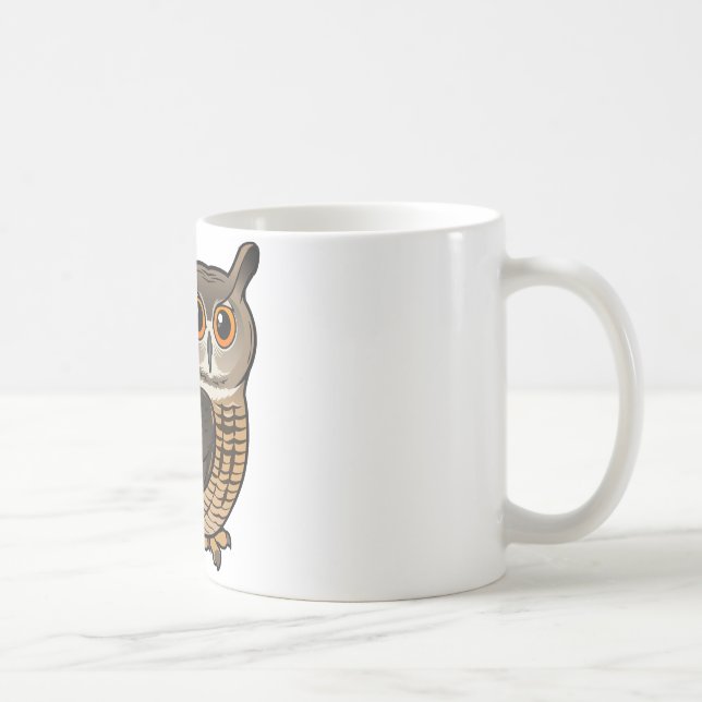 EurasianÖrn-Uggla Mugg (Höger)