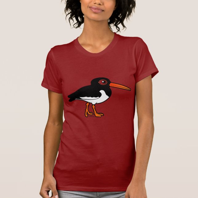 EurasianOystercatcher T Shirt (Framsida)