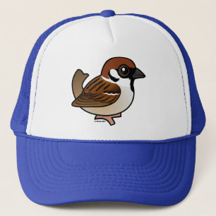 EurasianträdSparrow Truckerkeps