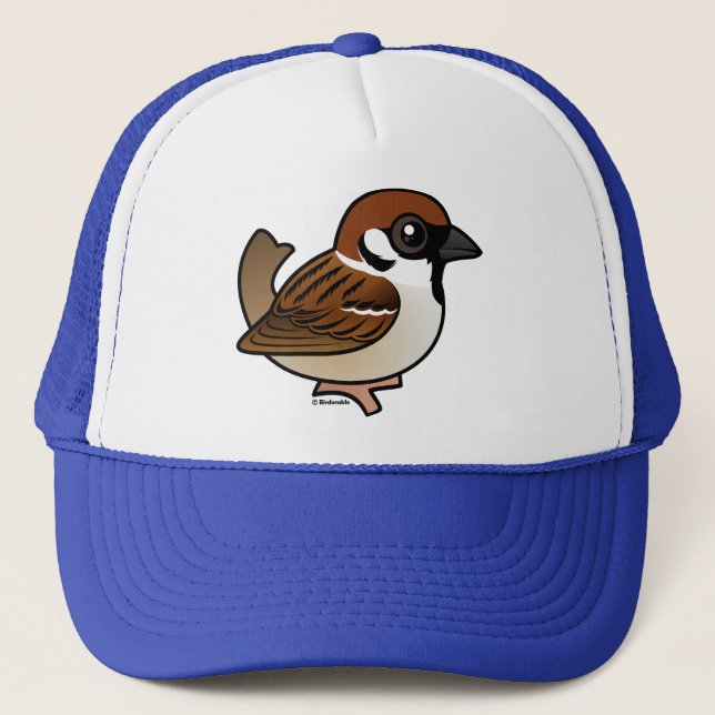 EurasianträdSparrow Truckerkeps (Framsida)