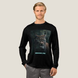 "Eurasisk Lodjur – Djärv Design för Vilda Djur Por T Shirt